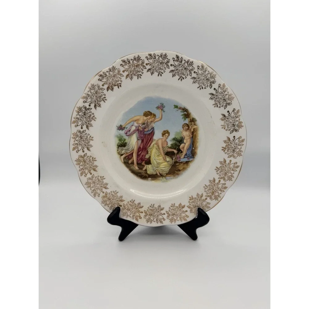 Vintage Royal Albert Gold Plate 10
